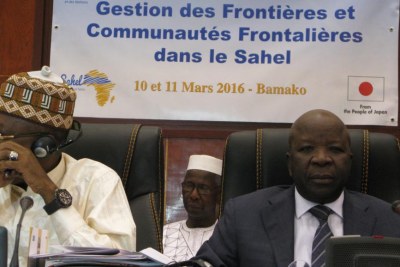 La conférence internationale a pour but de trouver comment sécuriser et valoriser les zones frontalières dans les pays du Sahel.