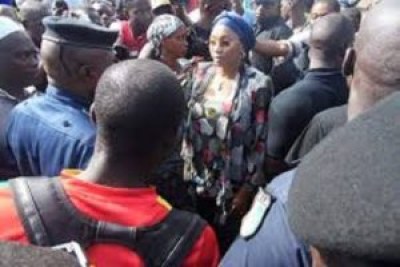 Marche des opposantes guinéennes contre Alpha Condé