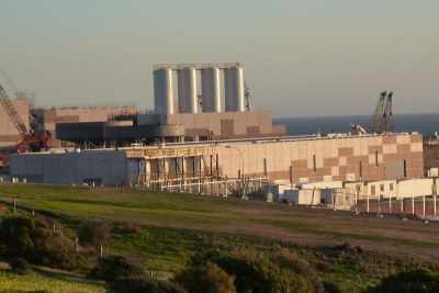Desalination Plant under construction (file photo).