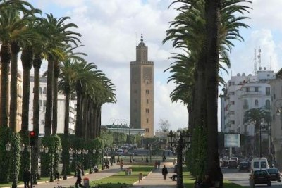 Une vue de Rabat, capitale du Maroc.