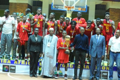 L’Angola champion d’Afrique de basketball des moins de 18 ans