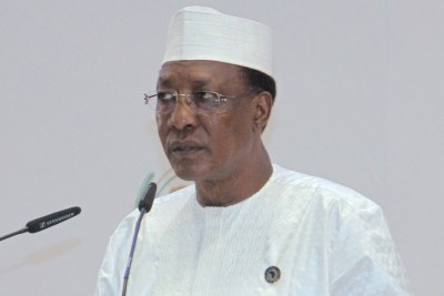 Idriss Déby Itno, président de la République de Tchad