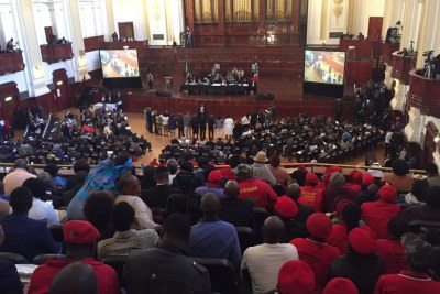 Johannesburg inaugural council underway.