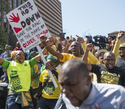 ANC Protests Against Itself
