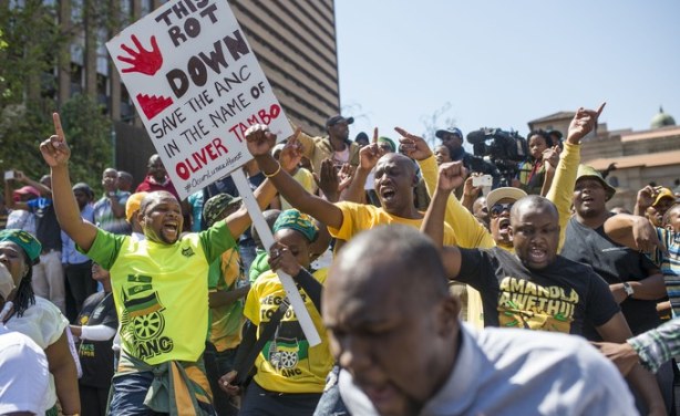 ANC Protests Against Itself