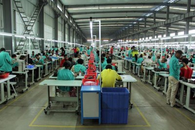 Ethiopia's manufacturing sector (file photo).