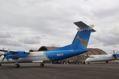 New Air Tanzania plane (file photo).