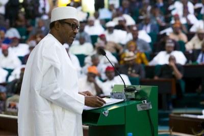 President Muhammadu Buhari (file photo).