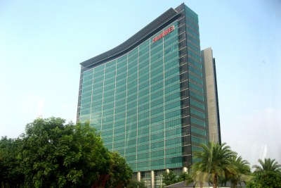 Huawei Technology  headquarters in Shenzhen, China.