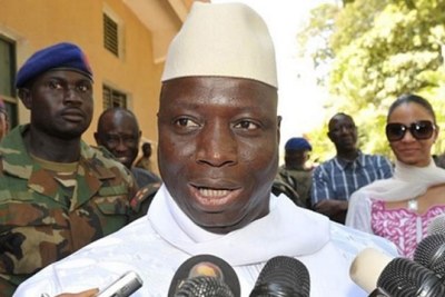 Gambia’s long serving President Yahya Jammeh.