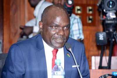Wafula Chebukati, the nominee for the Independent Electoral and Boundaries Commission chairman position.