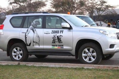Zanu-PF vehicle (file photo).