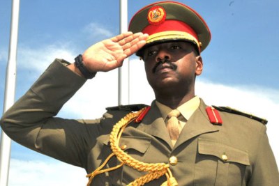 Uganda army chief Maj Gen Muhoozi Kainerugaba.