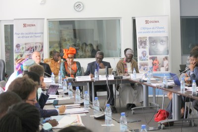 Panel de la fondation Open Society Initiative for West Africa (Osiwa) sur le dialogue inter-religieux au Sénégal, le 07 février 2017 à Dakar.
