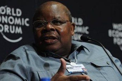 Benjamin Mkapa, l'ex-président tanzanie, qui joue le rôle de médiateur dans la crise burundaise (image d'archives).