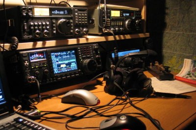 Amateur radio station.