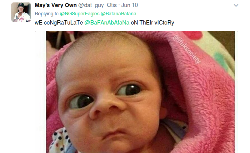 Super Eagles Bafana Fans In Twitter War Allafrica Com