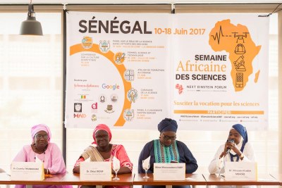 Quelques photos des tables rondes qui ont eu lieu le samedi 10 juin 2017 dans le cadre de la Semaine Africaine des Sciences.