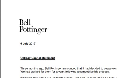The Bell Pottinger statement
