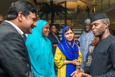 Malala visits Osinbajo.