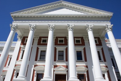 Le Parlement sud-africain à Cape Town