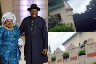Former president Goodluck Jonathan's house burgled.
