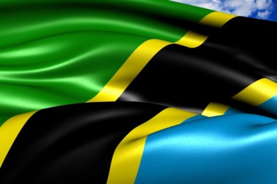 The Tanzanian flag (file photo).