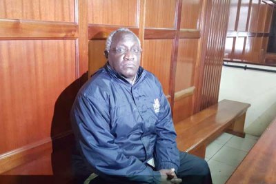 Andrew Kipkoech Rono, who has been in police custody for 19 days in connection with the death of IEBC ICT Manager Chris Msando.