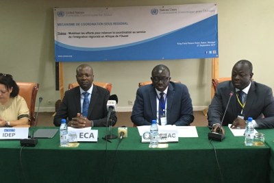 Réunion annuelle du mécanisme de Coordination Sous régional (MCSR) de CEA Afrique de l'Ouest avec les agences de l'ONU et les Communautés économiques régionales.