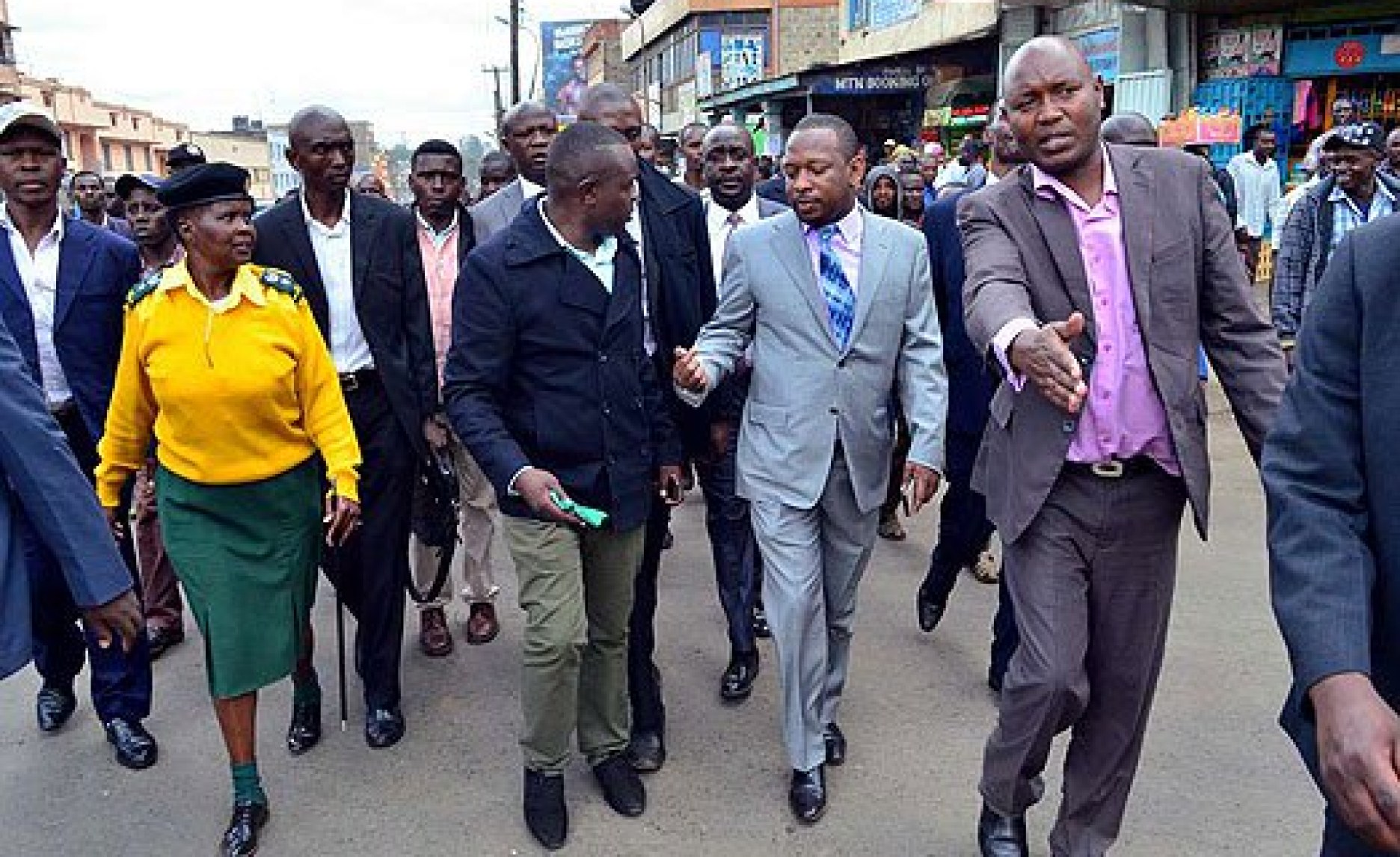 Kenya Nairobi Governor Reshuffles His