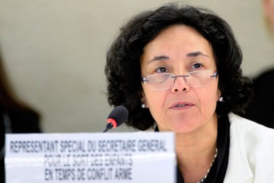 Leila Zerrougui, lorsqu’elle était Représentante spéciale du Secrétaire général sur la question des enfants dans les conflits armés.