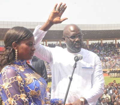 The Inauguration of Soccer Legend George Weah as the 24th President of Liberia