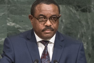 Prime Minister Hailemariam Desalegn.