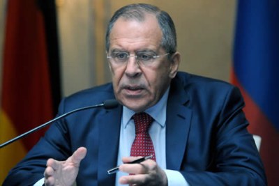 Russian Foreign Minister Sergey Lavrov (file photo).