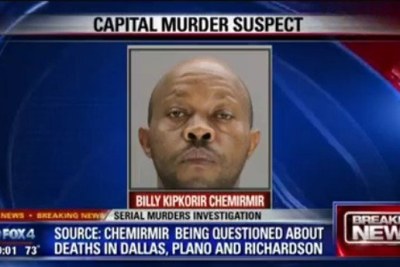 Billy Kipkorir Chemirmir is accused of killing several elderly women in the U.S.