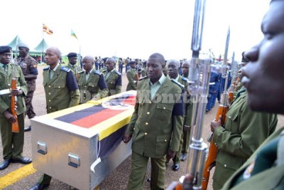 President Yoweri Museveni on Tuesday said that 36 al-Shabaab militants had been killed, while the Islamists claimed in a statement to have killed 59 Ugandan soldiers.