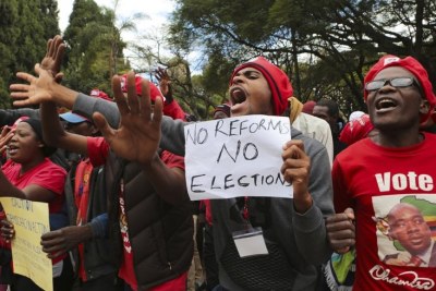 A previous MDC Alliance demonstration (file photo).