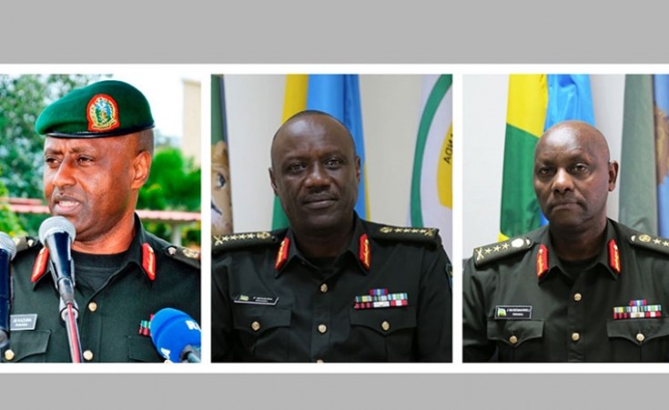 Rwanda General Kazura Replaces General Nyamvumba As Kagame Shakes