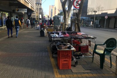 Informal traders in the City of Johannesburg (file photo).