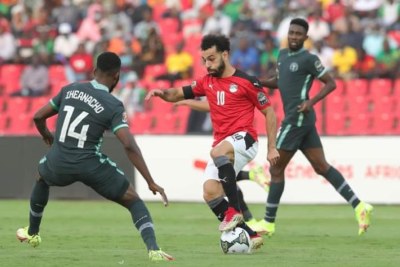 Mohamed Salah , match du Nigeria contre l'Egypte.