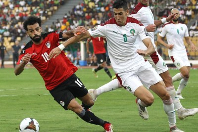 L'Egypte affronte le Maroc en quart de finale de la Coupe d'Afrique des Nations TotalEnergies le 30 janvier 2022.