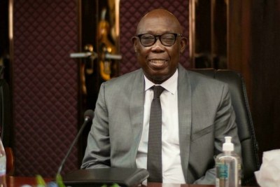Felix Moloua, ministre de l’Economie, nommé Premier ministre, ce lundi 7 février 2022, en Centrafrique.