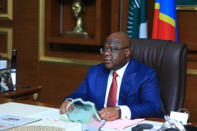 Félix-Antoine Tshisekedi Tshilombo , President de la RDC