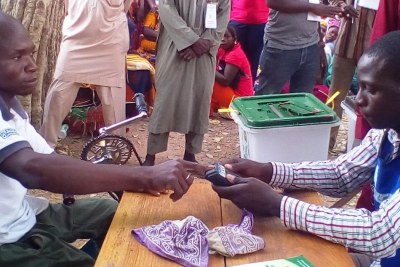 Vote en cours au Nigeria (photo d'archive).