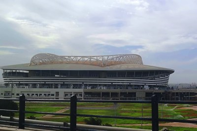 The Nelson Mandela Stadium in Baraki, Algiers on September 29, 2022.