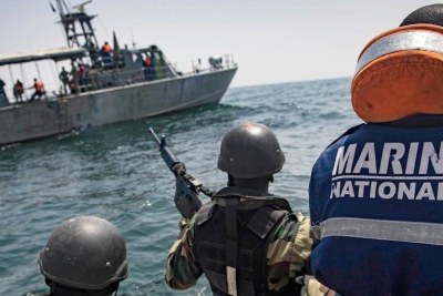 Patrouille de la piraterie dans le Golfe de Guinée (photo d'illustration).
