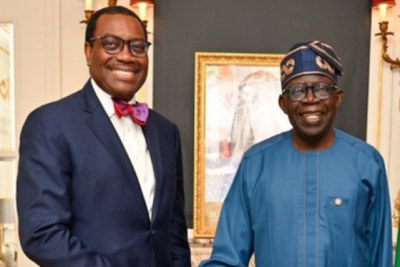 African Development Bank President, Akin Adesina, met with the Nigerian President, Bola Ahmed Tinubu, during The Summit for a New Global Financial Pact in Paris, France. The AfDB president said he was impressed by president Tinubu's commitment to bold & sound policies for Nigeria’s economy and pledged the African Development Bank's strong support president Tinubu's vision for the Nigerian economy
