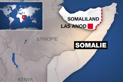 Localité de Las Anod dans le Somaliland.