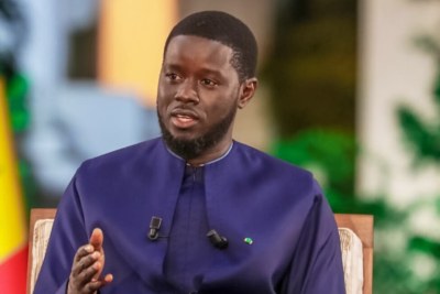 Senegal President Bassirou Diomaye Faye.